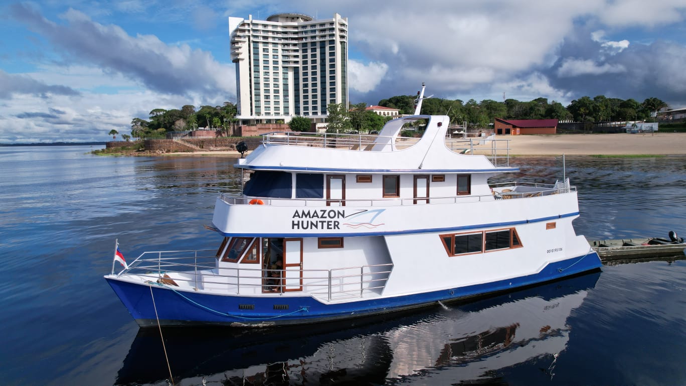 Experiência em um iate amazônico